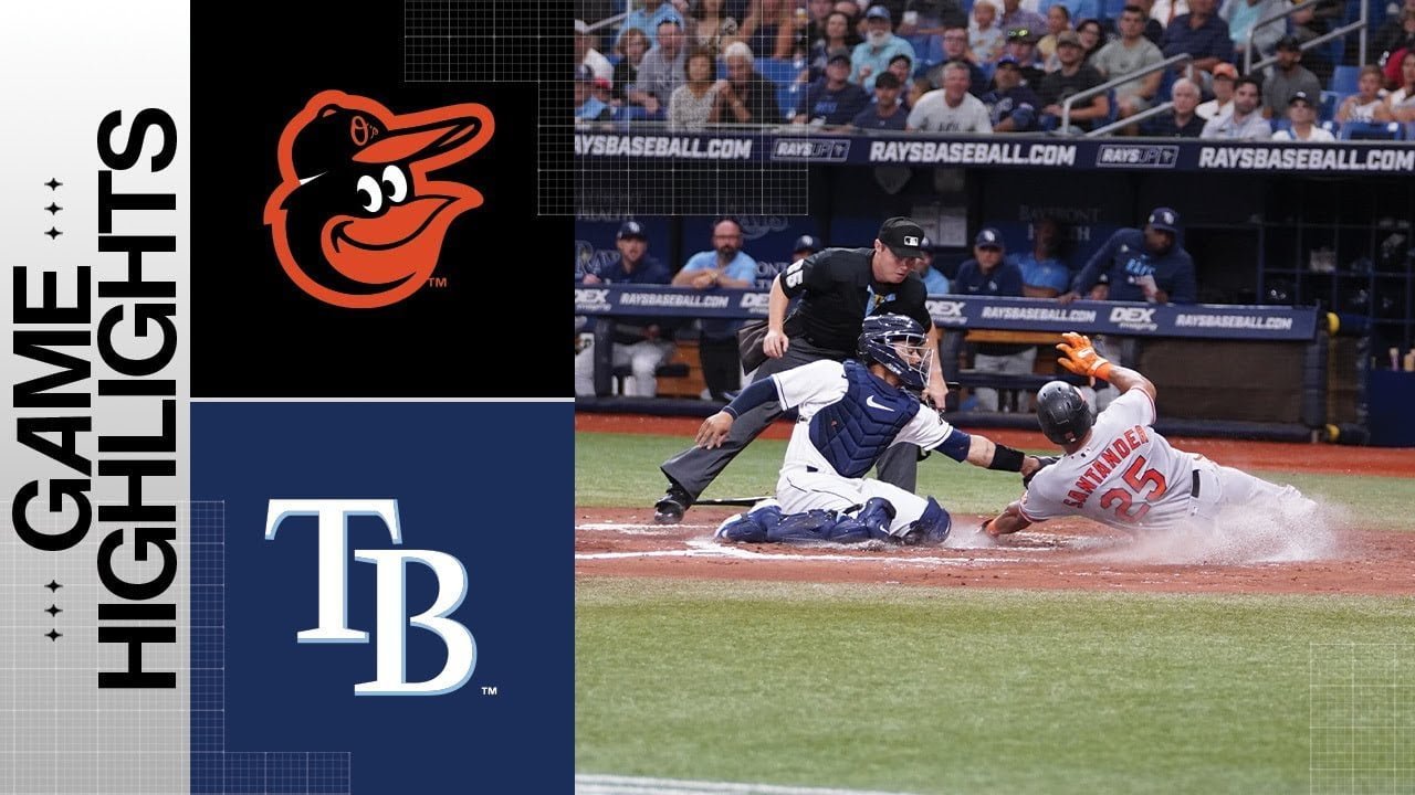 Orioles vs. Rays Game Highlights (7/20/23) | MLB Highlights