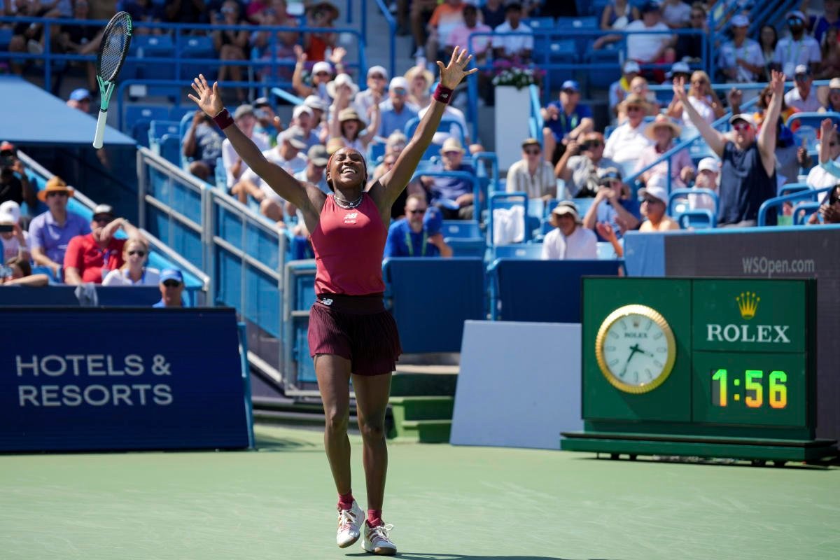 Coco Gauff’s improved play makes her a serious contender at Flushing Meadows