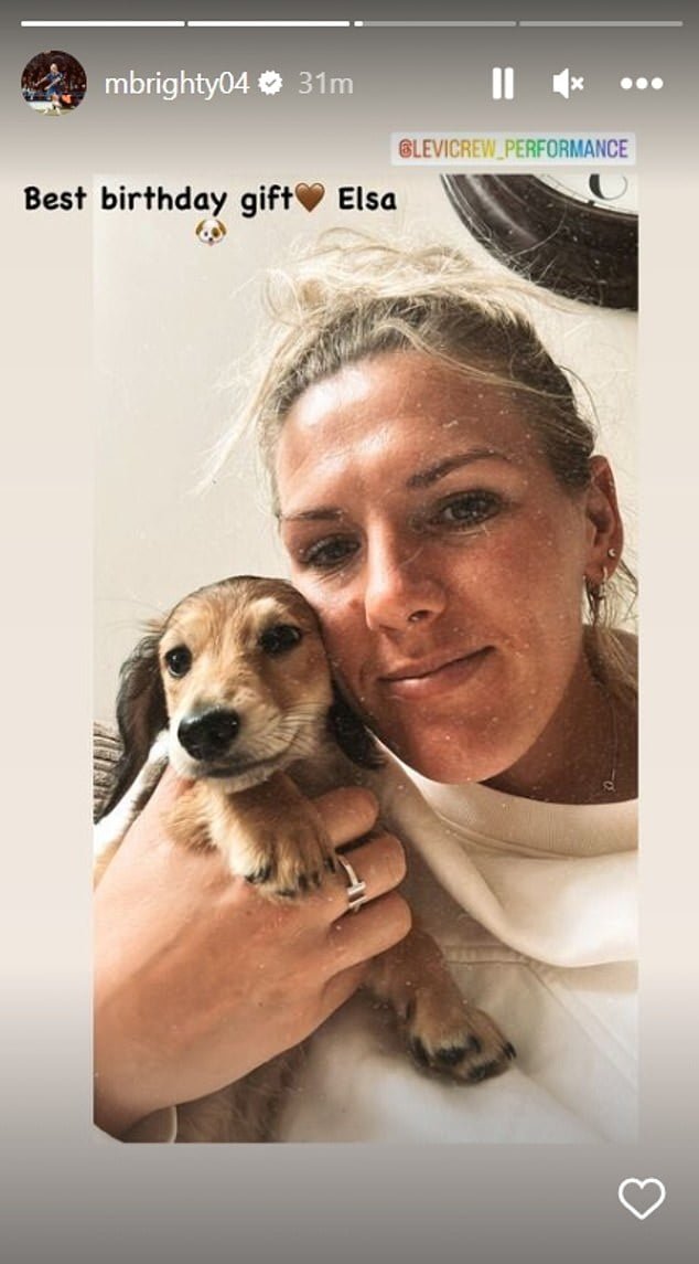 Welcome home Lionesses! England’s World Cup stars share their reunions with much-missed pets after landing at Heathrow this morning… after ‘devastating’ fans by leaving through a private exit