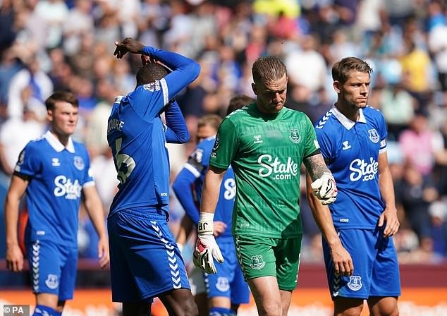 LEWIS STEELE: The crumbs of pre-season positivity have quickly vanished for Everton fans… after two woeful opening games, Saturday’s clash against Wolves already feels like a relegation six-pointer