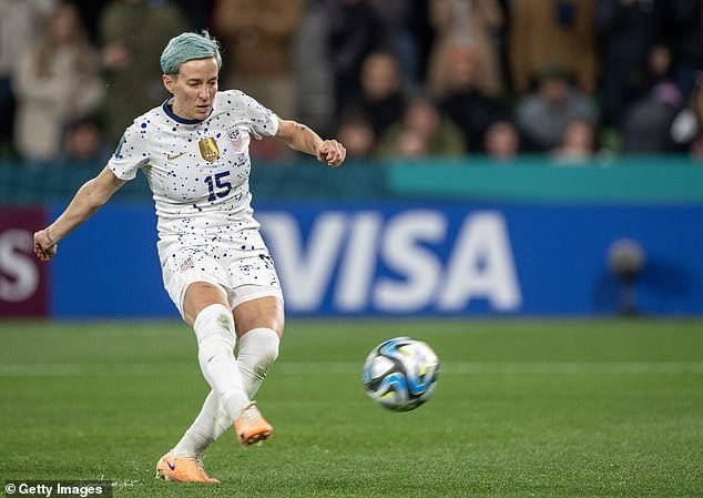 Megan Rapinoe calls criticism of her missed World Cup penalty kick ‘fake, disingenuous, absurd and outrageous’ – and says Donald Trump and critics were ‘just waiting for USWNT to fail’