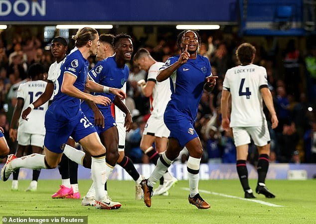 Chelsea 3-0 Luton: Nicolas Jackson opens his Blues account while Raheem Sterling bags a double to see Mauricio Pochettino secure his first win