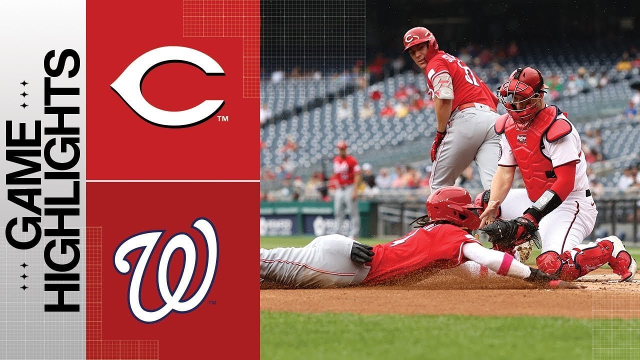 Reds vs. Nationals Game Highlights (7/6/23) | MLB Highlights