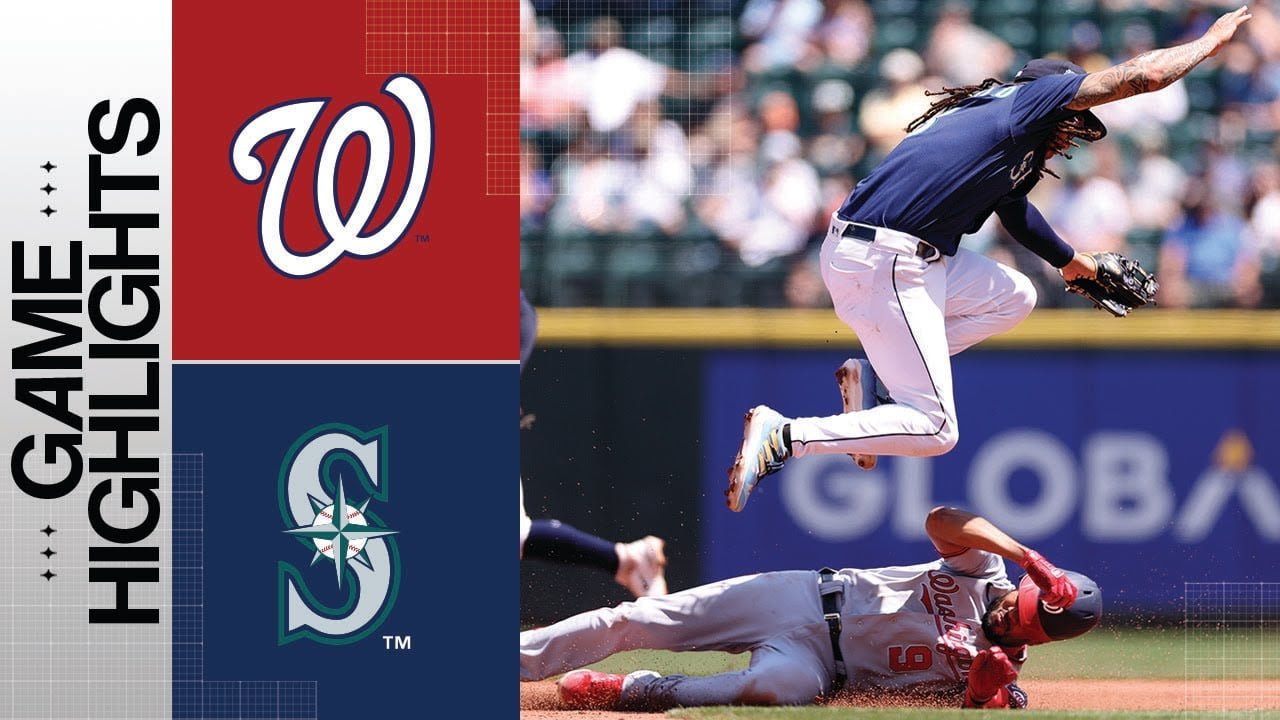 Nationals vs. Mariners Game Highlights (6/28/23) | MLB Highlights