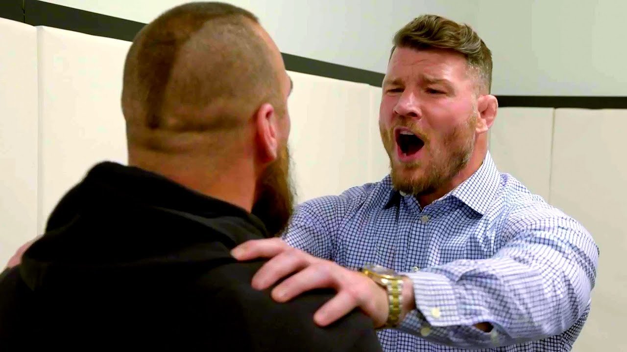 Michael Bisping Tries His Hand at Power Slap!