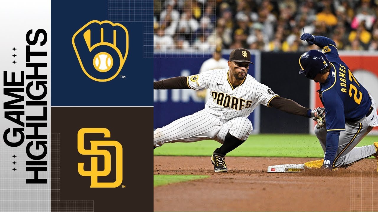 Brewers vs. Padres Game Highlights (4/13/23) | MLB Highlights