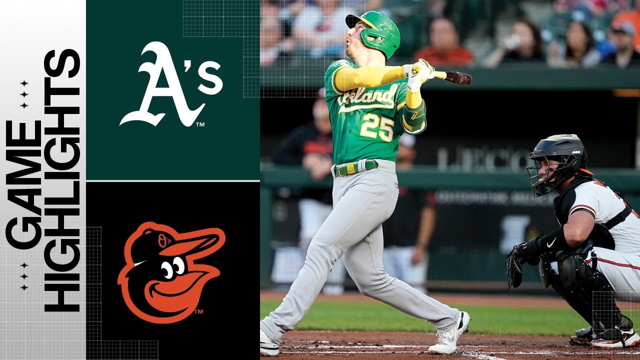 A’s vs. Orioles Game Highlights (4/12/23) | MLB Highlights