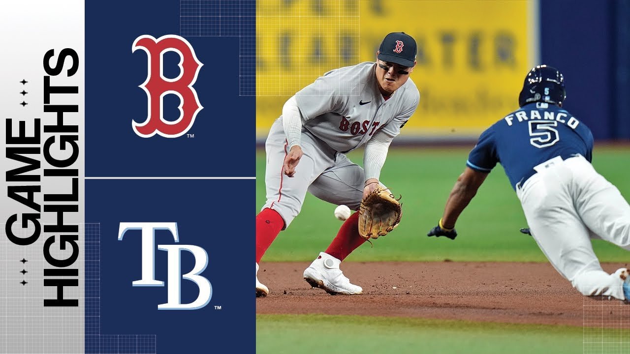 Red Sox vs. Rays Game Highlights (4/12/23) | MLB Highlights