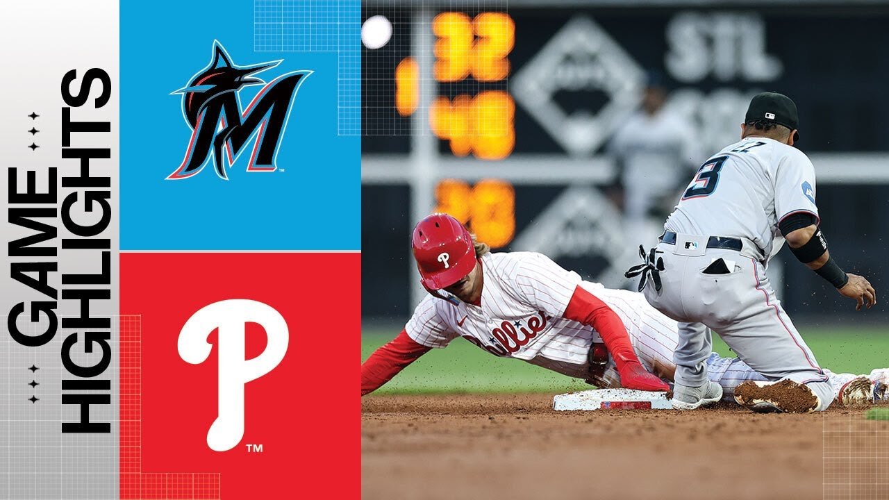 Marlins vs. Phillies Game Highlights (4/10/23) | MLB Highlights