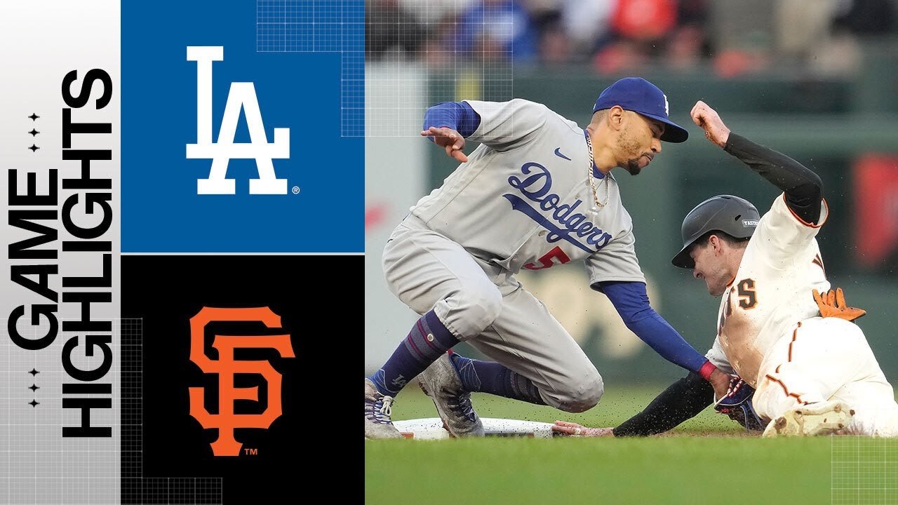 Dodgers vs. Giants Game Highlights (4/10/23) | MLB Highlights