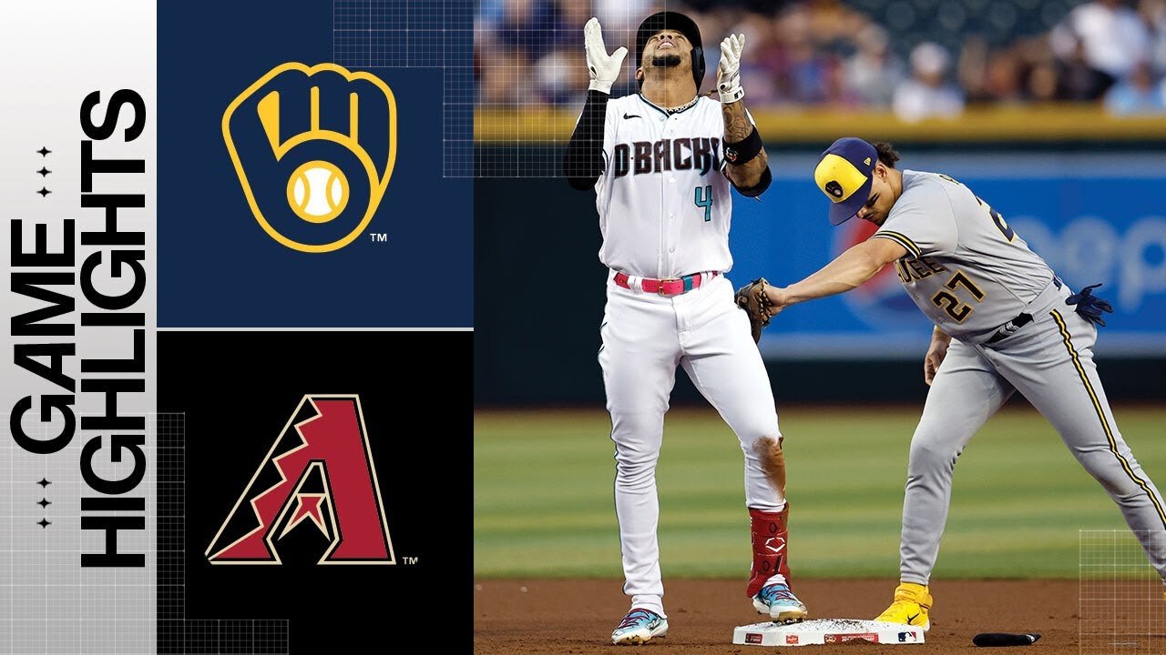 Brewers vs. D-backs Game Highlights (4/10/23) | MLB Highlights