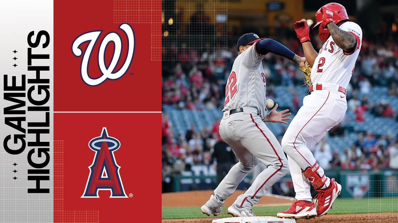 Nationals vs. Angels Game Highlights (4/10/23) | MLB Highlights