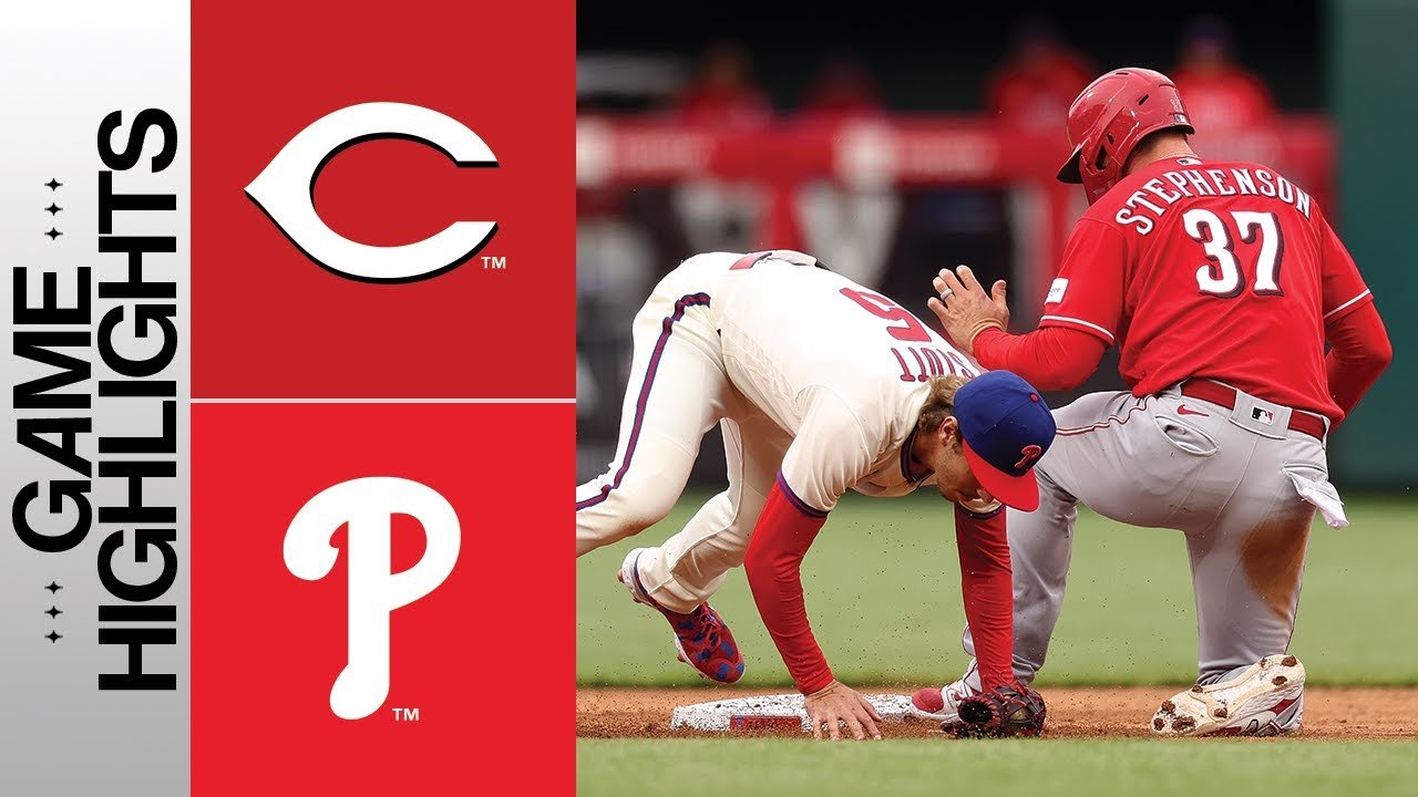 Reds vs. Phillies Game Highlights (4/8/23) | MLB Highlights