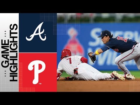 Braves vs. Phillies Game 2 Highlights (9/11/23) | MLB Highlights