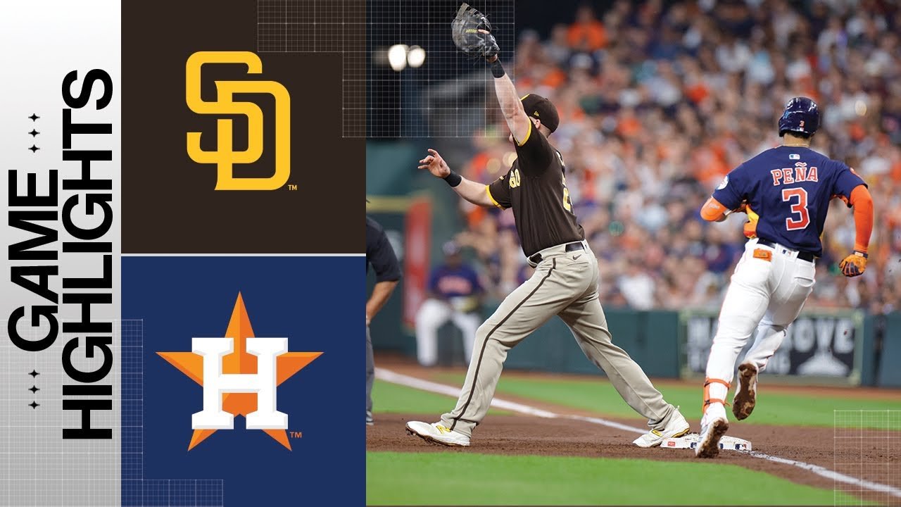 Padres vs. Astros Game Highlights (9/10/23) | MLB Highlights