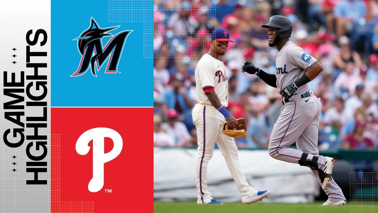 Marlins vs. Phillies Game Highlights (9/10/23) | MLB Highlights