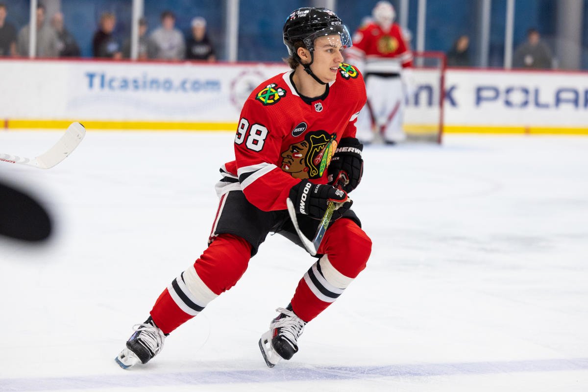 Prospect Showcase Game 1: Blackhawks’ Connor Bedard and Drew Commesso Steal the Spotlight