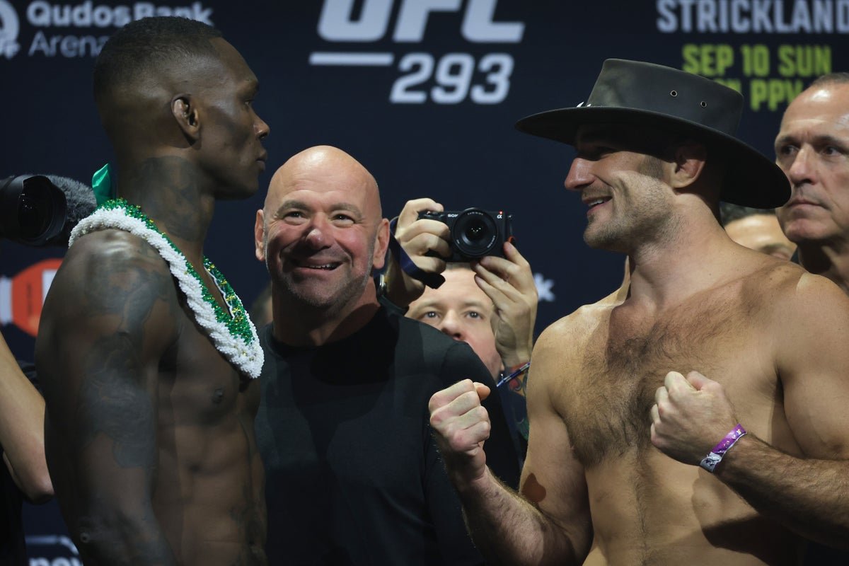 UFC 293 card, updates and results tonight
