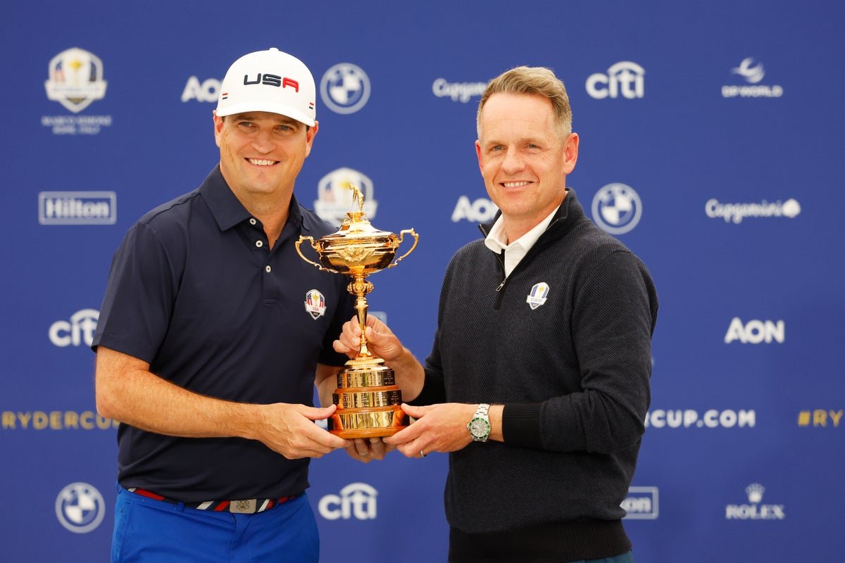 Foursomes Pairings and Tee Times for Day One of the Ryder Cup