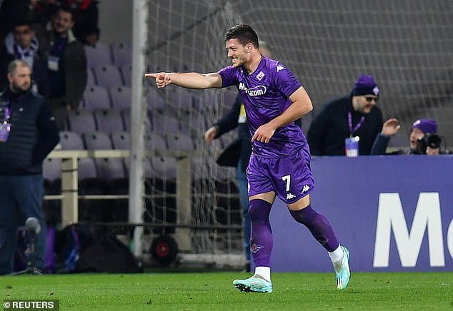 AC Milan complete permanent signing of Luka Jovic from Fiorentina with former Real Madrid striker signing a one-year contract