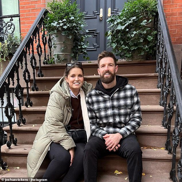 Josh Vickers, 27, the Derby County star and former Arsenal goalkeeper, grieving the loss of his wife Laura who tragically died from cancer three months after their wedding.