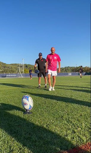 Retired Manchester United star ventures into RUGBY – joins France national team for World Cup preparations