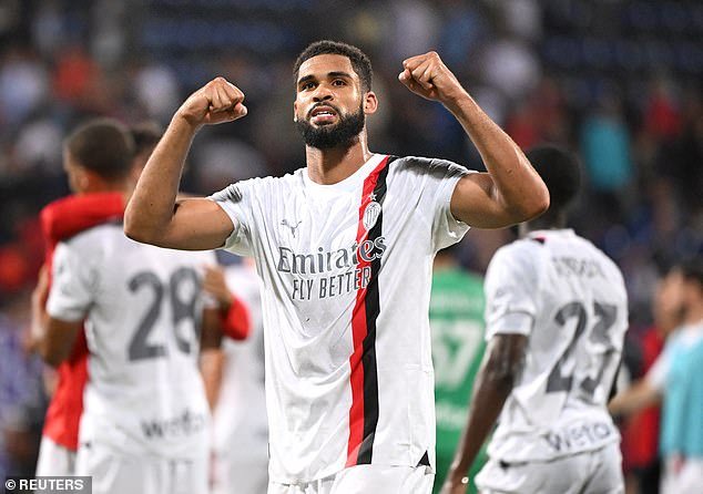 Christian Pulisic sets up Ruben Loftus-Cheek’s first goal for AC Milan, with Fikayo Tomori also scoring in a victory against Cagliari