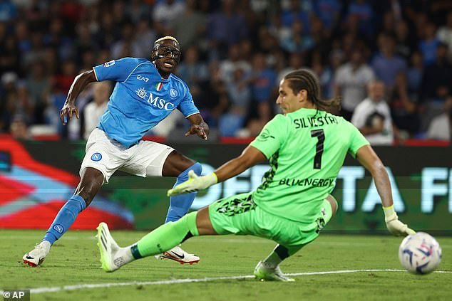 Victor Osimhen Finds the Net for Napoli Against Udinese, But Chooses Not to Celebrate Amid Club’s Social Media Mockery as Tensions Rise with Serie A Champions
