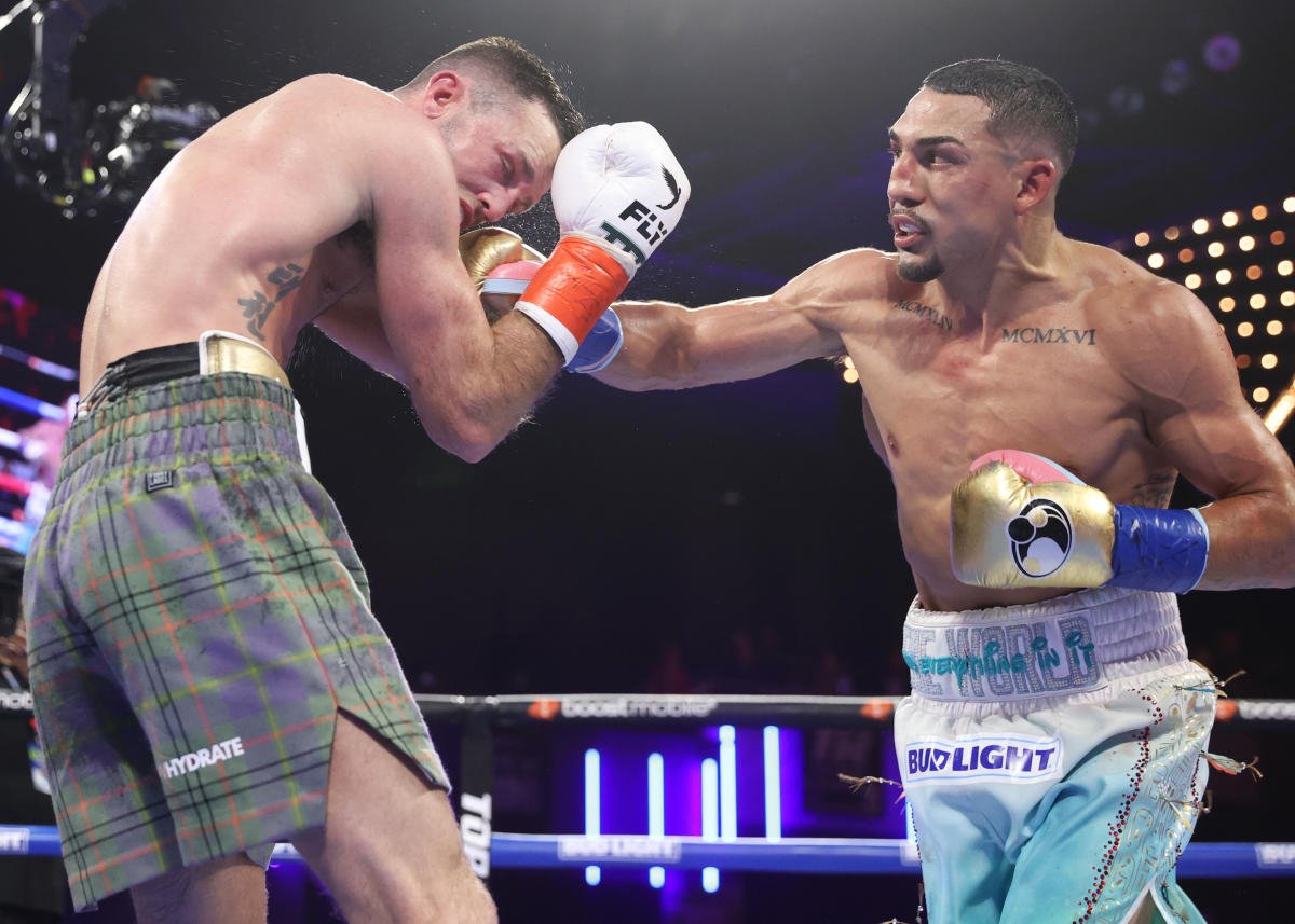 Teofimo Lopez reaffirms his prowess with an impressive victory over Josh Taylor