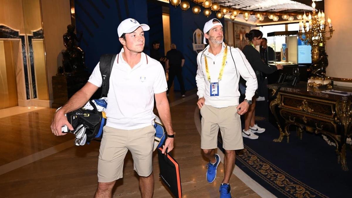 Arrival of Players for Ryder Cup at Marco Simone