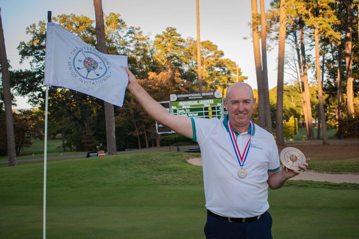 Joe Lyons of Ireland secures a dominant win at Golfweek International Senior Invitational.