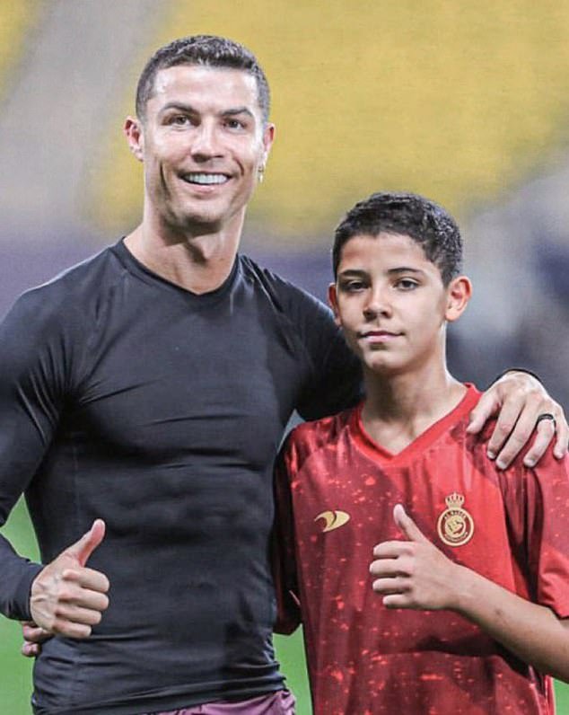 Cristiano Ronaldo’s 13-Year-Old Son to Begin Training with Al-Nassr’s Under-15 Team, Set to Wear No 7 Jersey, as Young Talent Seeks to Emulate Famous Father