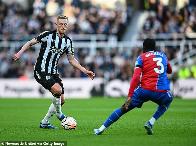 Newcastle’s Convincing Win Over Crystal Palace Shows Gareth Southgate’s Potential English Starting XI, Led by Eddie Howe’s Homegrown Talents, with Four Goal Scorers