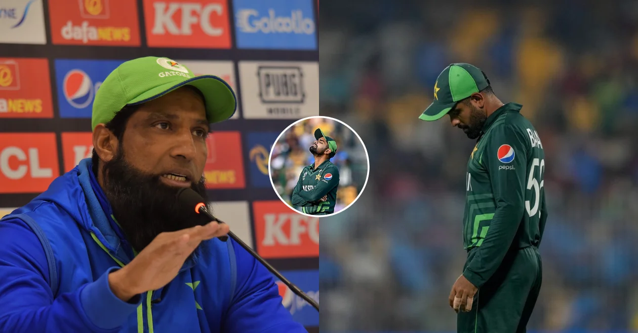 Mohammad Yousuf reveals Babar Azam’s tearful reaction following humiliating loss against Afghanistan in World Cup 2023