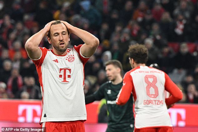 Mocking Fans Claim the ‘Harry Kane Curse is Real’ as Bayern Munich Falls Behind in Bundesliga Title Race
