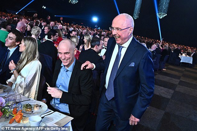 Former England boss Sven-Goran Eriksson attends major Swedish sports event, hailed as an inspiring figure amidst his cancer diagnosis.