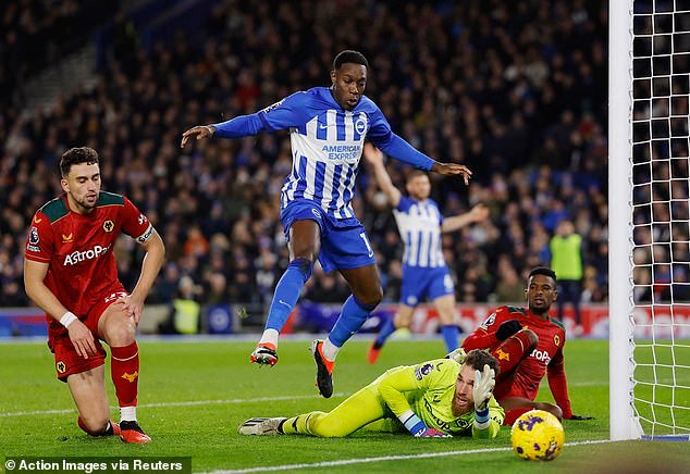 Brighton 0-0 Wolves: Seagulls Move Above Manchester United in Table as Wasteful Visitors Miss Opportunity for Fourth Consecutive League Victory