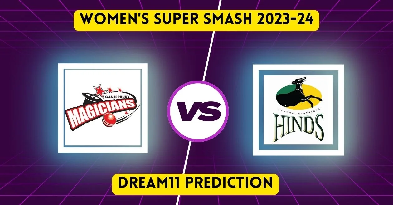 Canterbury Magicians vs Central Hinds, Women’s Super Smash 2023-24: Match Prediction, Dream11 Team, Fantasy Tips & Pitch Report
