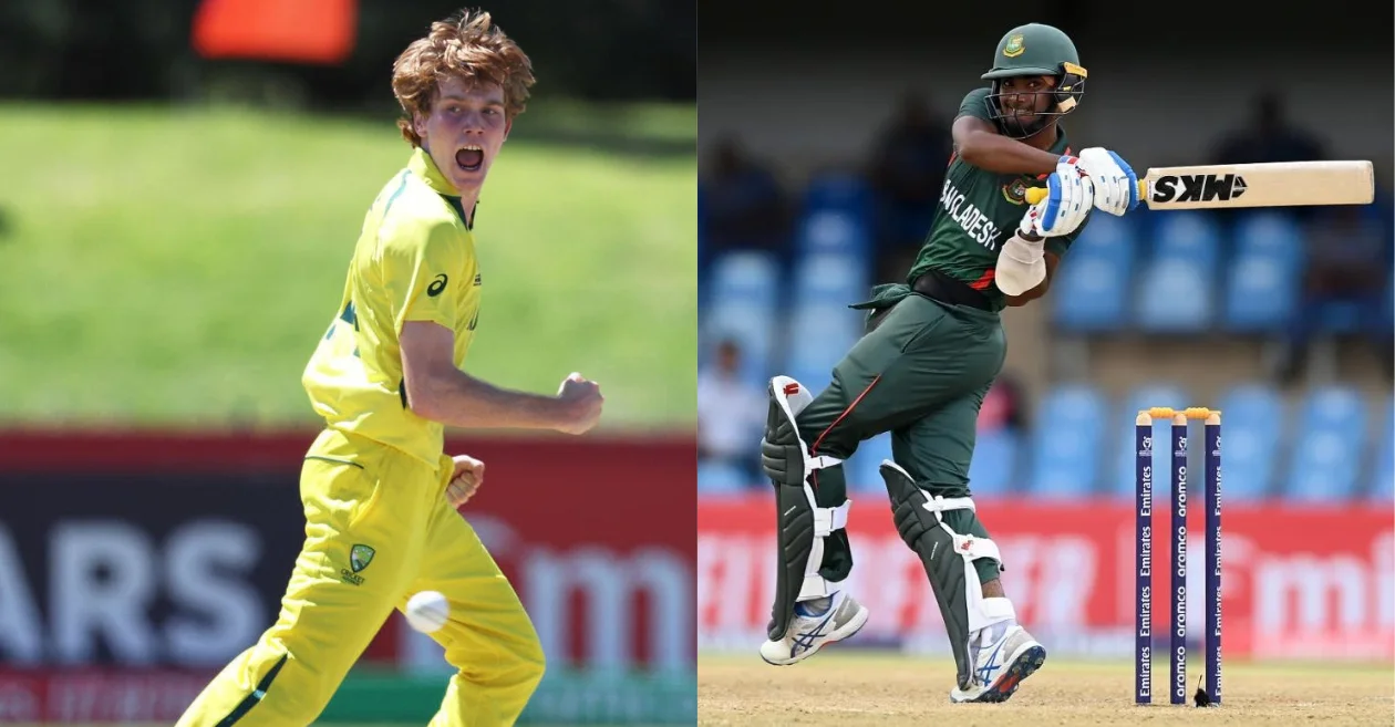 Callum Vidler leads Australia to victory over Namibia in U19 World Cup 2024; Bangladesh’s batters excel in win over Ireland