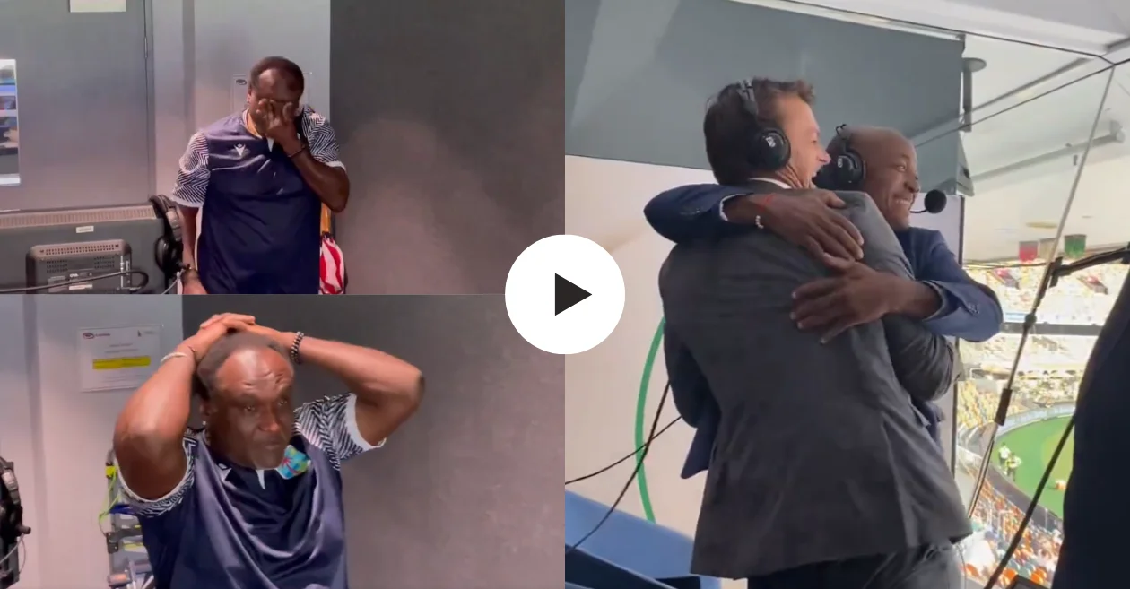 Carl Hooper and Brian Lara become emotional as West Indies earn their first victory in Australia since 1997