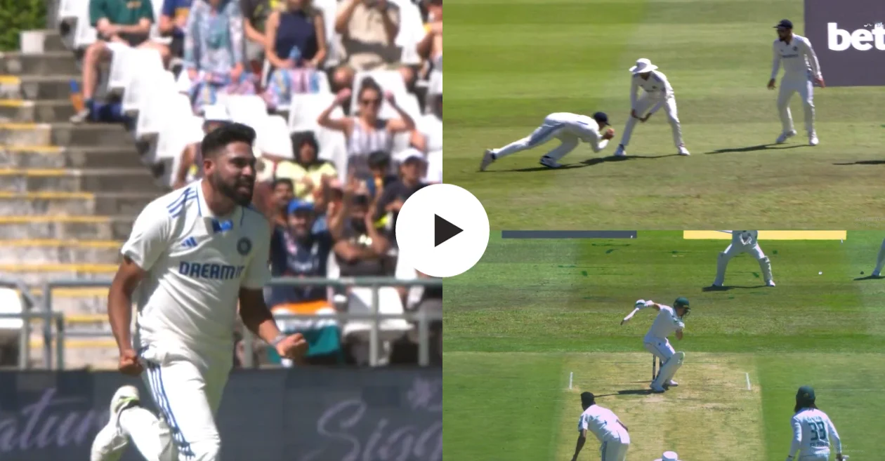 Mohammed Siraj’s Sensational Six-Fer Wreaks Havoc in South African Camp: SA vs IND Test in Cape Town [Watch]