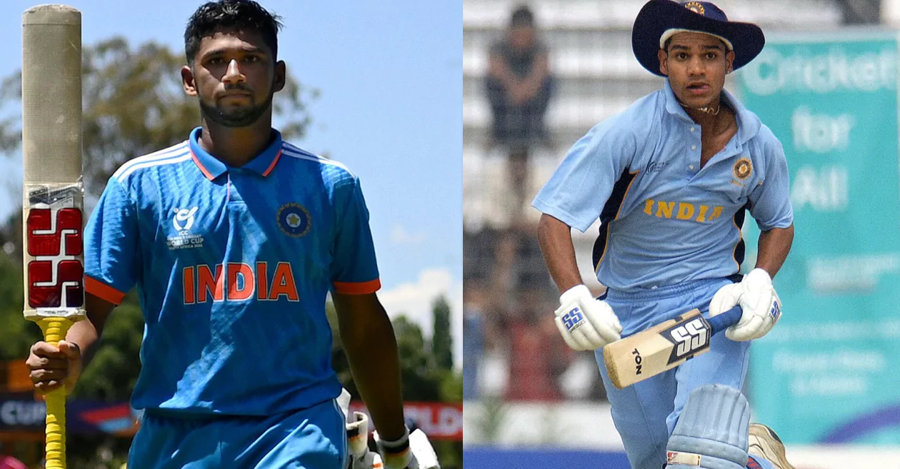 Musheer Khan Equals Shikhar Dhawan’s Record at U19 World Cup, Surpassing Virat Kohli and Rohit Sharma