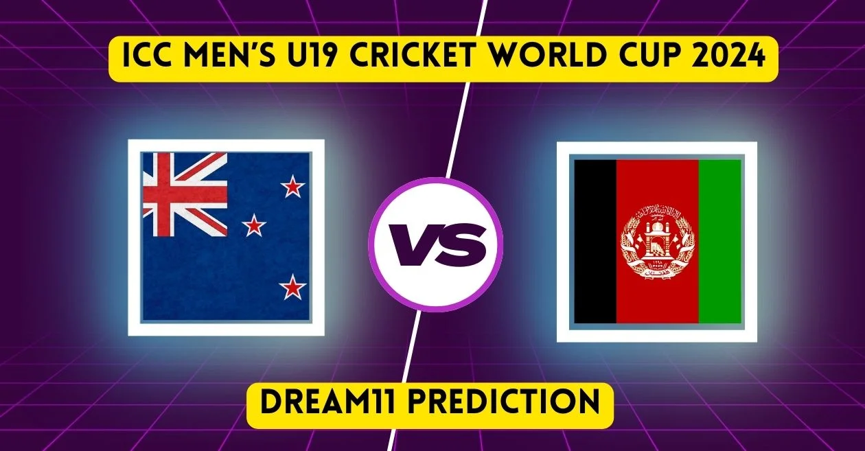 U19 World Cup 2024: New Zealand vs Afghanistan – Match Prediction, Dream11 Team, Fantasy Tips & Pitch Report