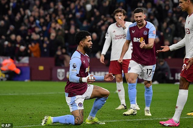 Douglas Luiz Responds Hilariously to Rio Ferdinand’s Mockery of His Goal Celebration Following Aston Villa’s Late Loss to Man United