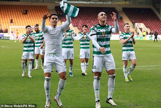 Celtic Defeats Motherwell 3-1: Title Contenders Stage Comeback Victory with Adam Idah’s Brace