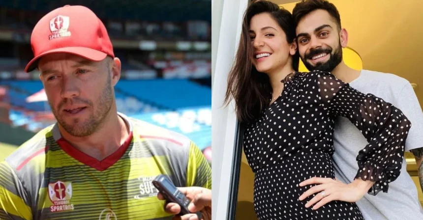 AB de Villiers provides clarification on rumors concerning Virat Kohli and Anushka Sharma’s second child