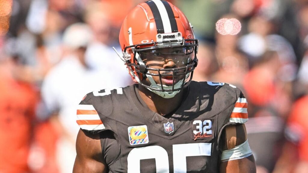 Myles Garrett Makes History as First Browns Player to Win Defensive Player of the Year at NFL Honors 2024