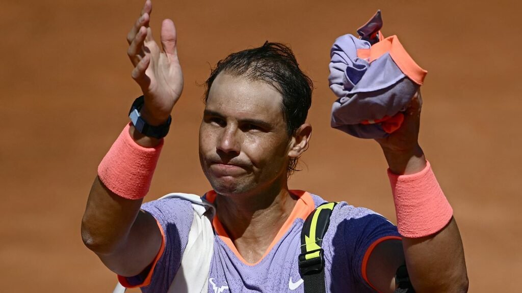 Nadal Struggles in Italian Open Defeat, Uncertain for Roland Garros