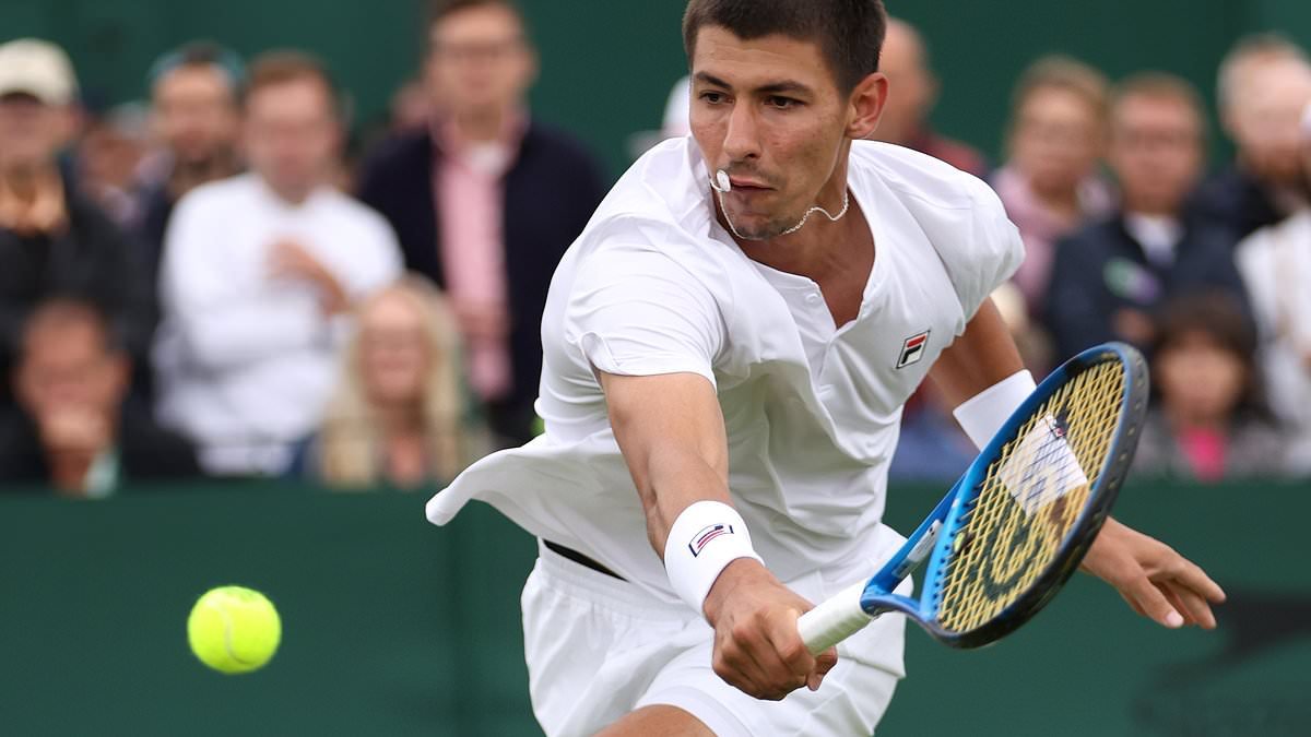 Alexei Popyrin unfazed by facing Novak Djokovic at Wimbledon