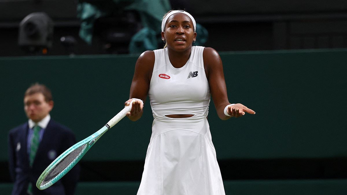 Coco Gauff fires coaching team as she crashes out of Wimbledon